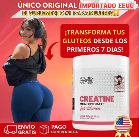 CREATINA MONOHYDRATE PARA MUJERES