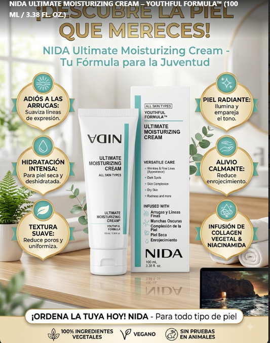 NIDA ULTIMATE MOISTURIZING CREAM – YOUTHFUL FORMULA