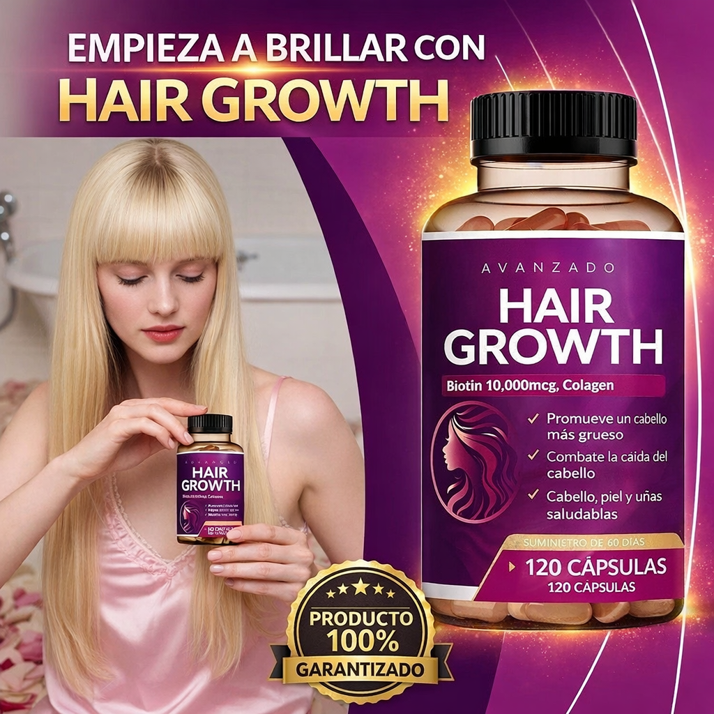 HAIR GROWTH PREMIUM - RESTAURA TU CABELLO